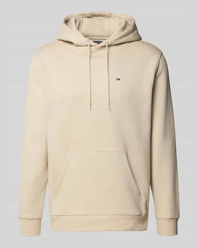 Tommy Hilfiger Regular Fit Hoodie aus Baumwoll-Mix Beige