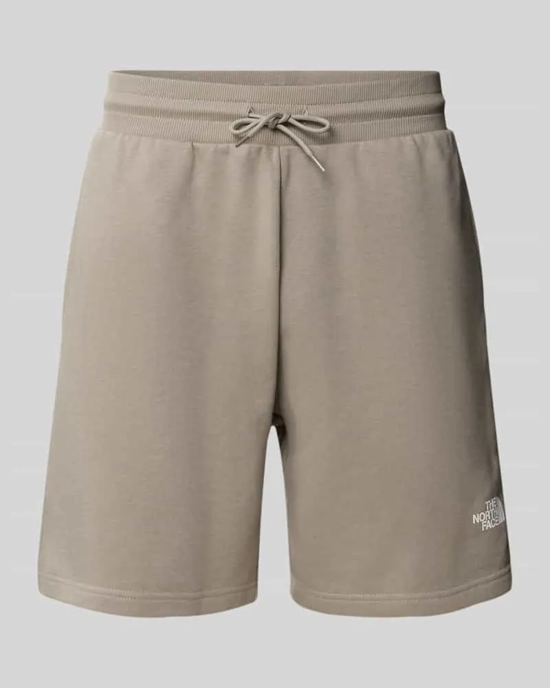 The North Face Shorts mit Logo Offwhite