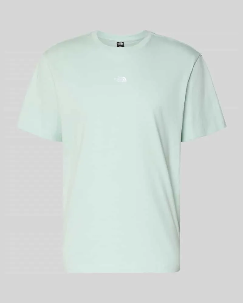 The North Face T-Shirt mit Logo-Stitching Mint
