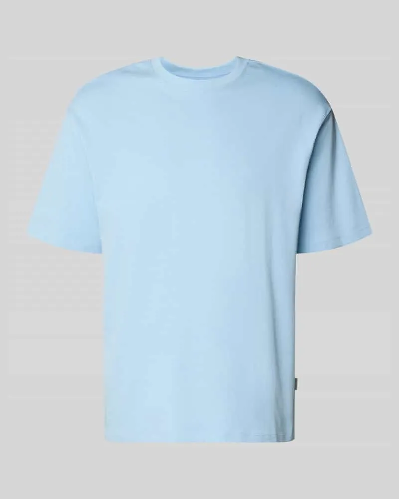 Blend Oversized T-Shirt Modell 'FISHER Hellblau