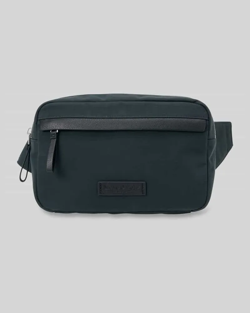 Marc O'Polo Bauchtasche mit Crossbody-Tragegurt aus reiner Baumwolle Dunkelgrau