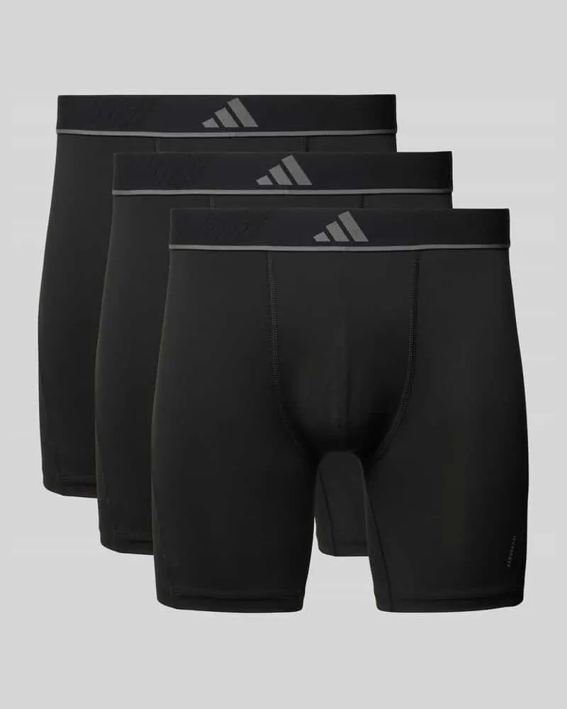 adidas Trunks mit elastischem Logo-Bund im 3er-Pack 