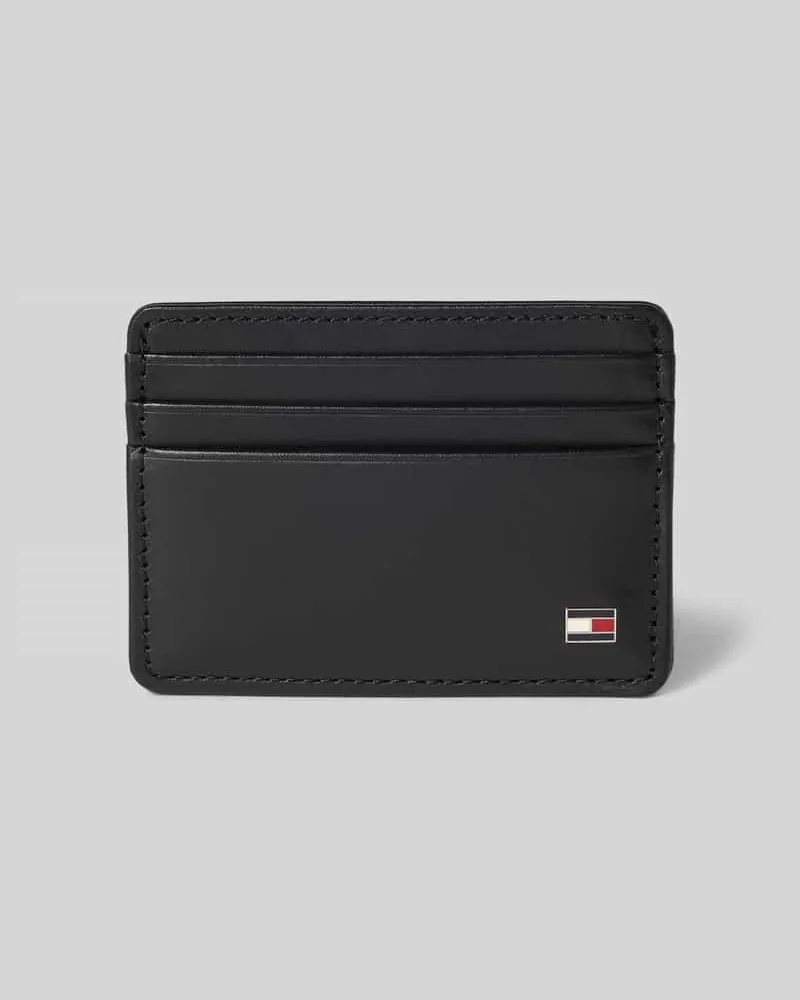 Tommy Hilfiger Kartenetui aus Leder Black