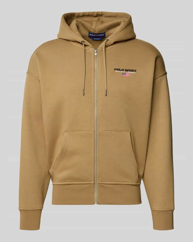 Ralph Lauren Sweatjacke mit Label-Stitching 