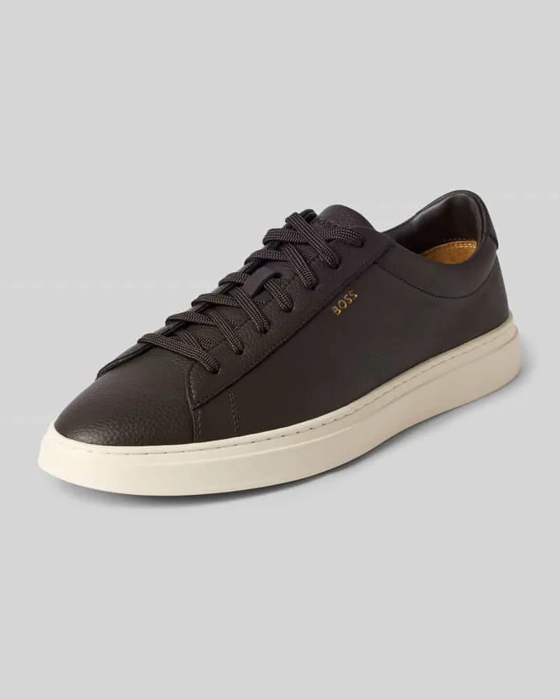 HUGO BOSS Chelseas aus echtem Rindsleder Modell 'Relston Black