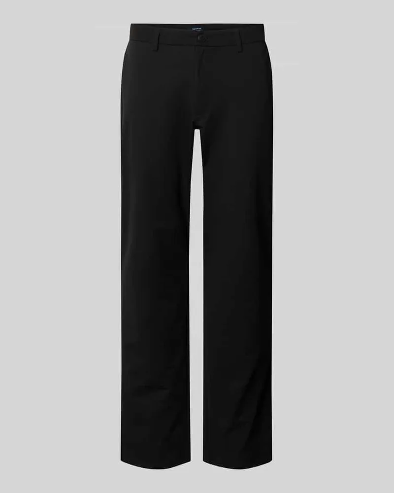 McNeal Slim Fit Hose mit Gesäßtaschen Black