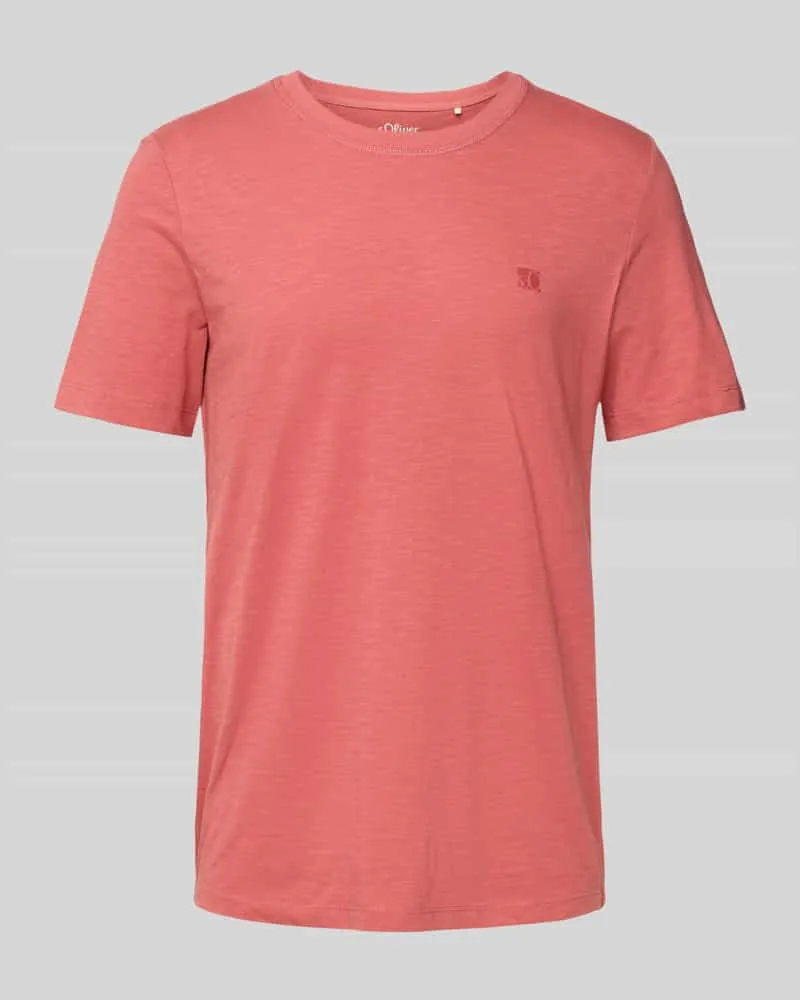 S.Oliver Regular Fit T-Shirt aus reiner Baumwolle 