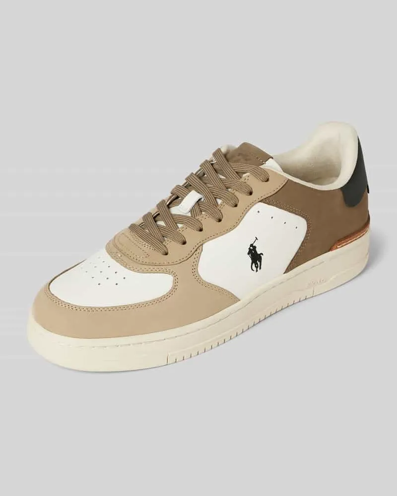 Ralph Lauren Sneaker mit Logo-Stitching Modell 'MASTERS 