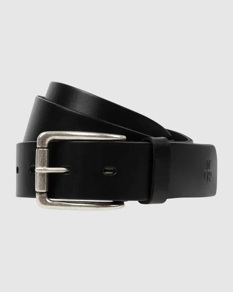 Marc O'Polo Gürtel aus Leder Modell 'Enno Black