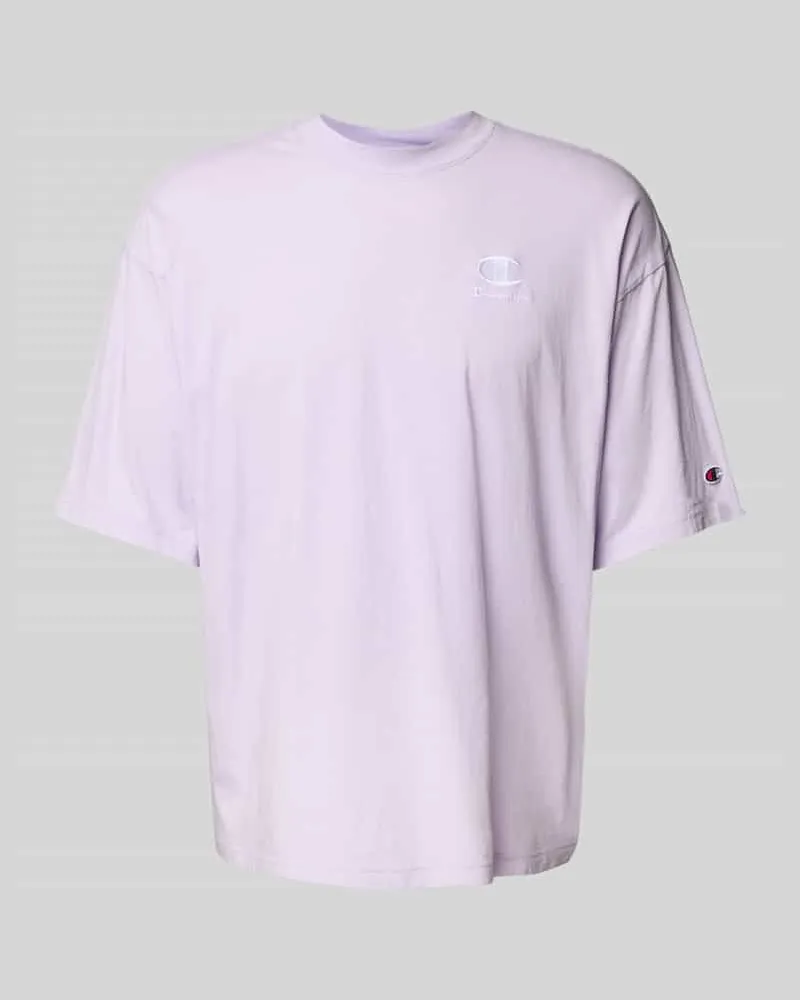 Champion Relaxed Fit T-Shirt mit Label-Stitching 