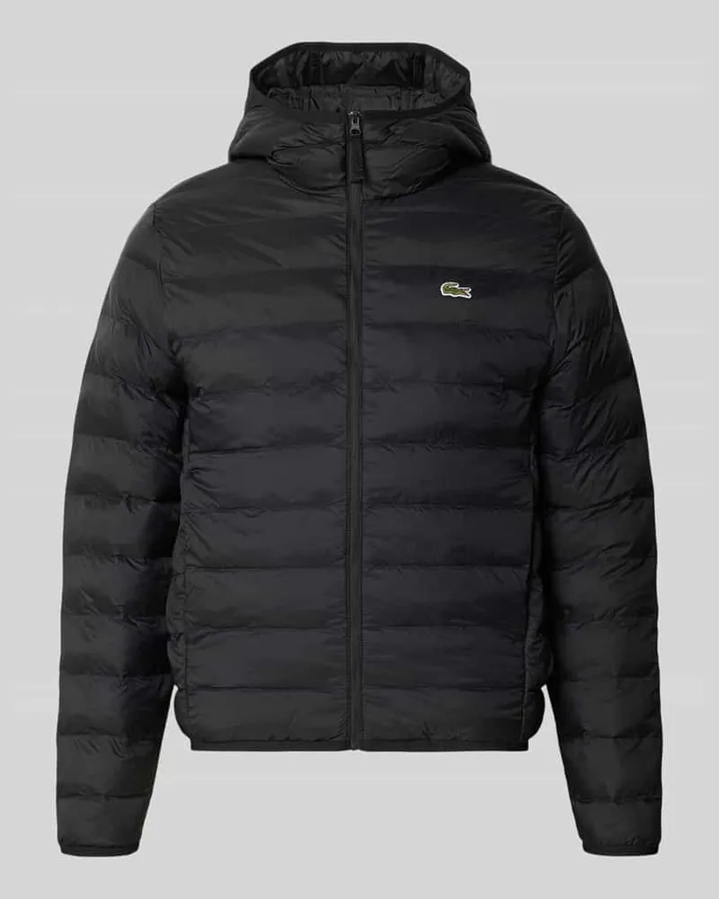 Lacoste Regular Fit Bomberjacke mit Ecodown-Füllung Black