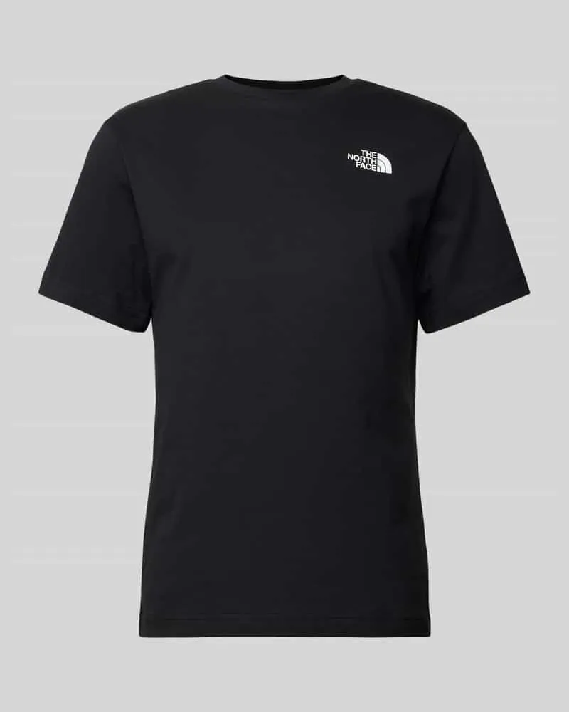 The North Face T-Shirt mit Label-Print Modell 'VERTICAL 