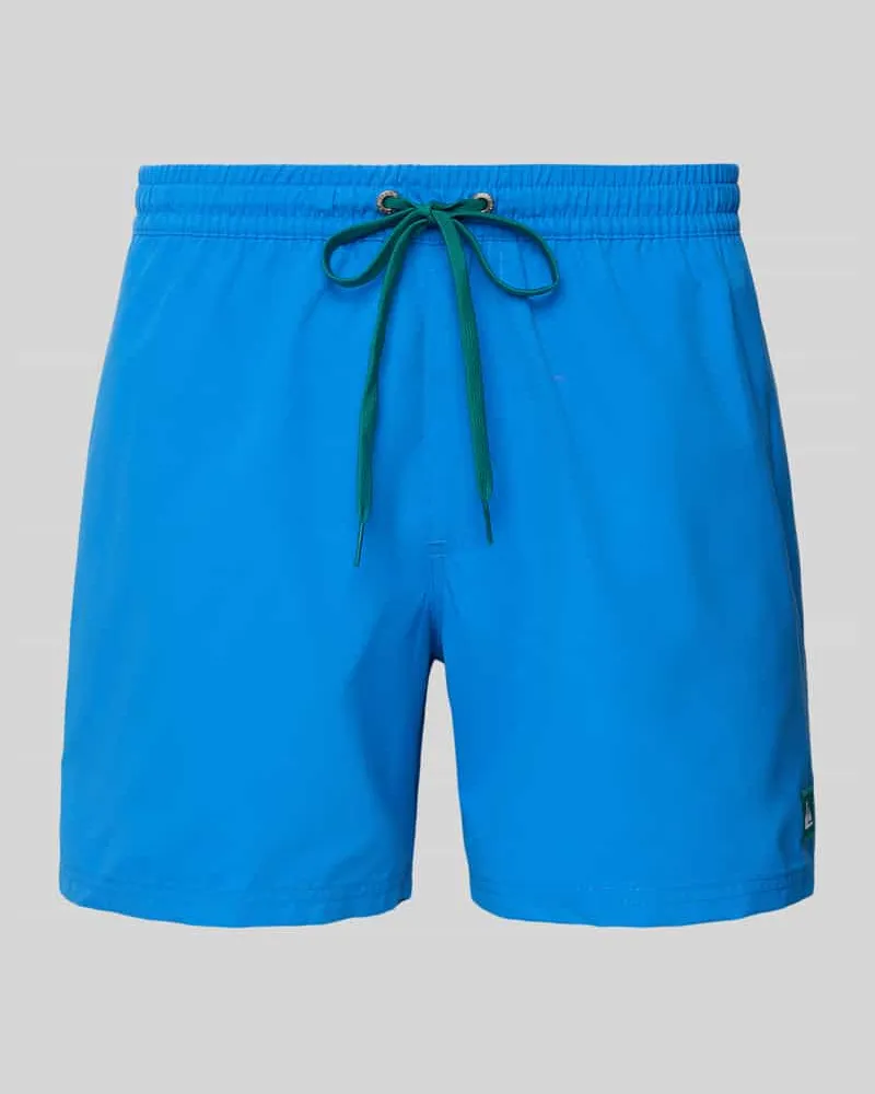 Quiksilver Badehose mit Label-Detail und elastischem Bund 