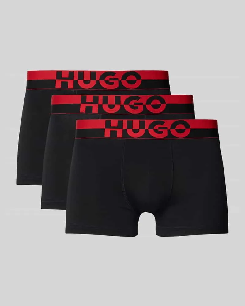 HUGO BOSS Trunks aus Modal-Mix mit Logo-Stitching 