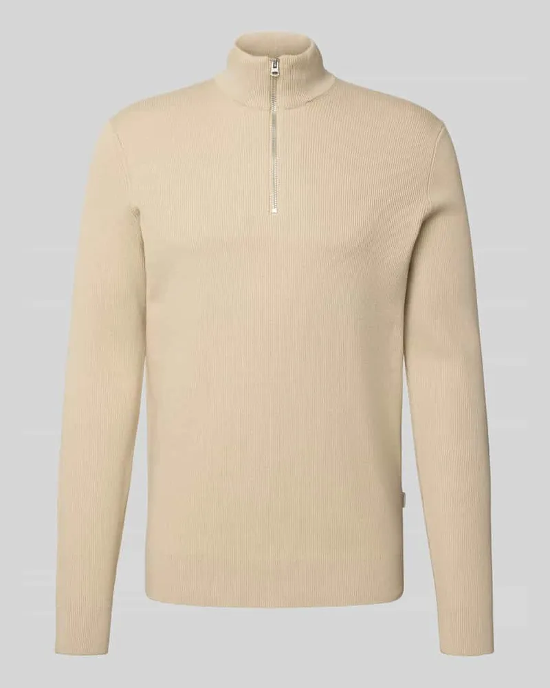 Only & Sons Regular Fit Strickpullover aus Baumwoll-Mix Modell 'PHIL 