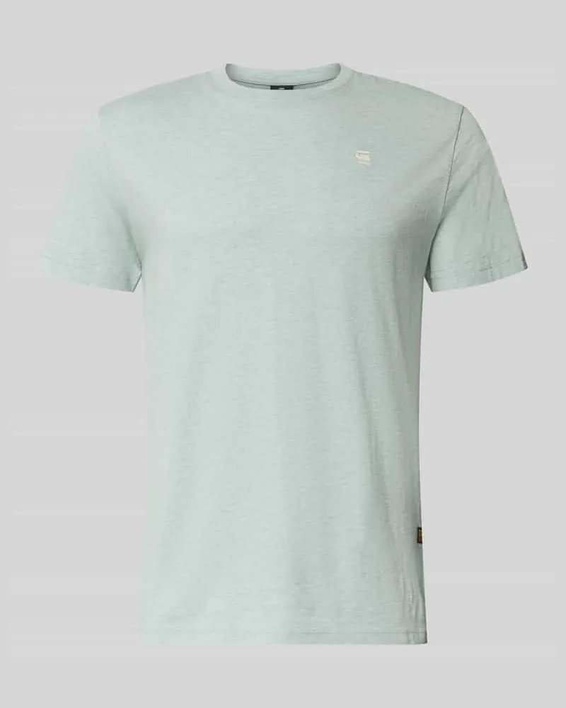 G-STAR RAW Regular Fit T-Shirt aus reiner Baumwolle Mint