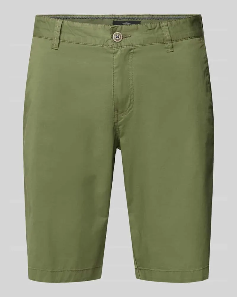 Fynch-Hatton Regular Fit Bermudas mit Gürtelschlaufen Modell 'summer Khaki