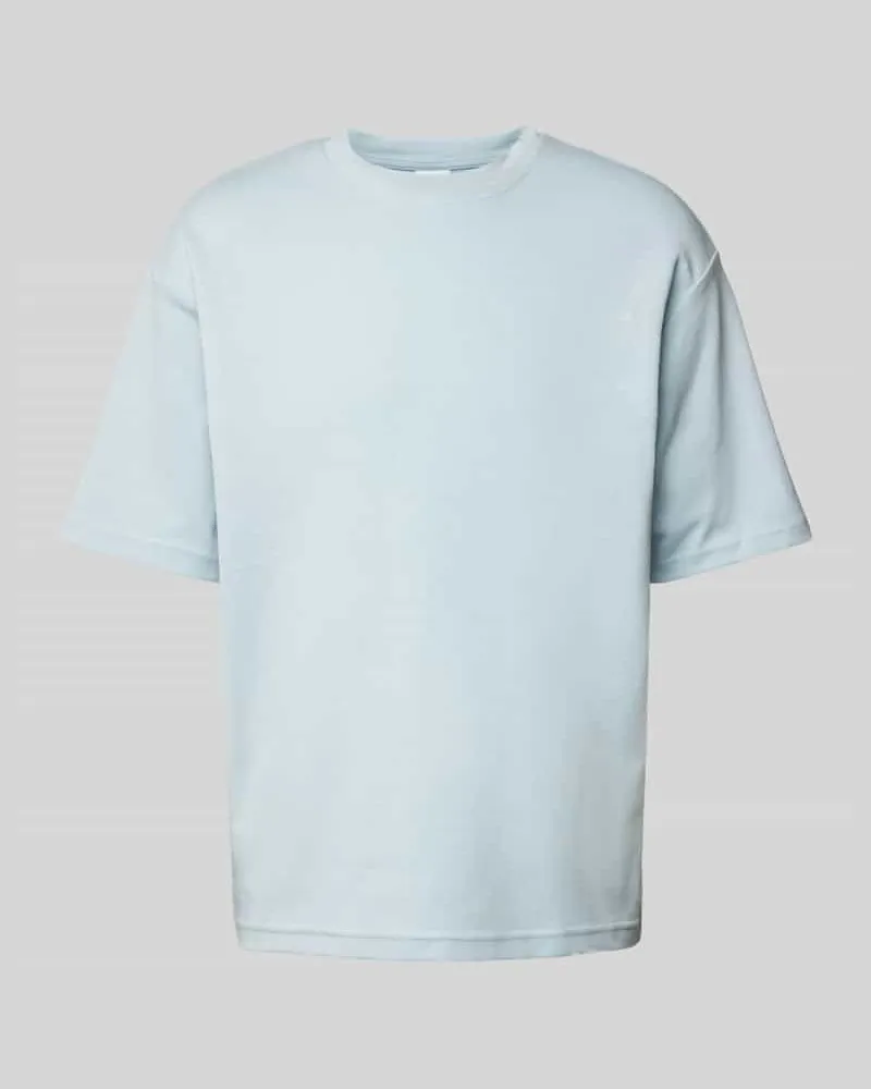 Selected Homme T-Shirt mit Rundhalsausschnitt Modell 'OSCAR Hellblau