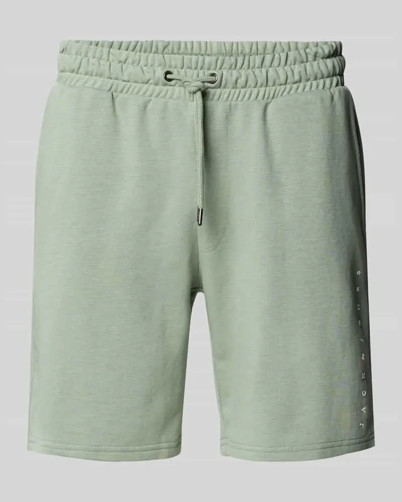 Jack & Jones Sweatshorts mit Label-Detail Modell 'GORDON 