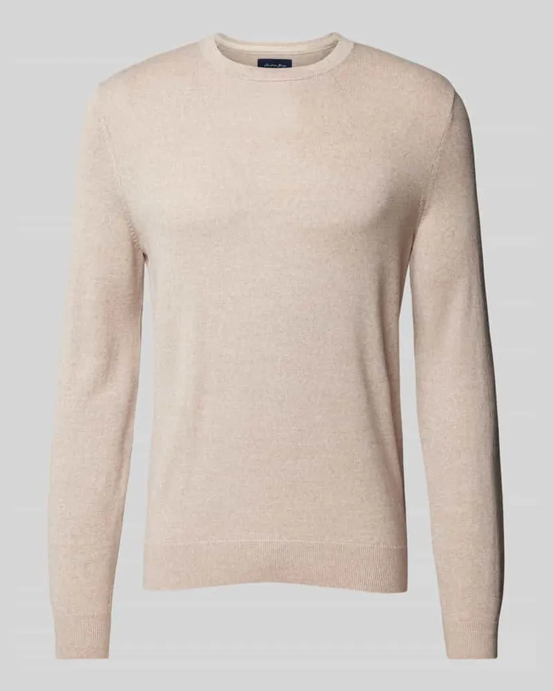 Christian Berg Strickpullover mit Rundhalsausschnitt 