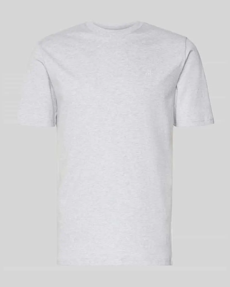 Marc O'Polo T-Shirt mit Label-Print Hellgrau