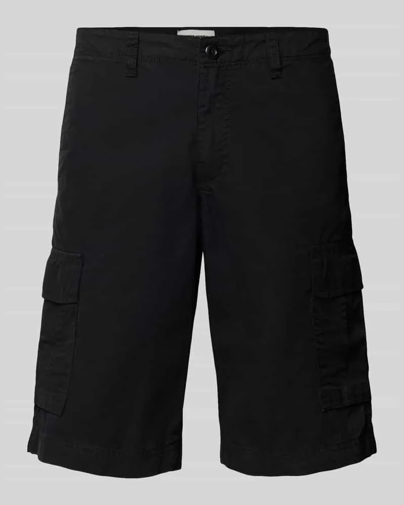 Jack & Jones Shorts mit Cargotaschen Modell 'COLE MATTY Black