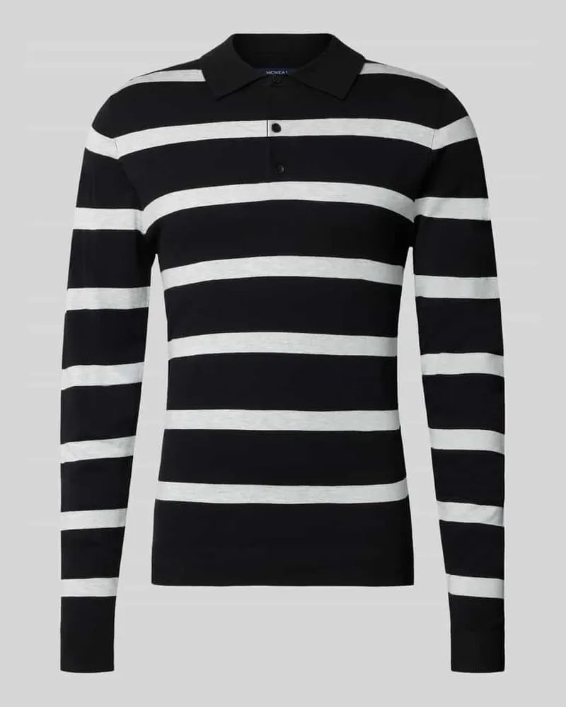 McNeal Strickpullover mit Polokragen Modell 'VERO Black
