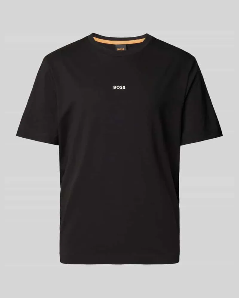 HUGO BOSS T-Shirt mit Label-Print 