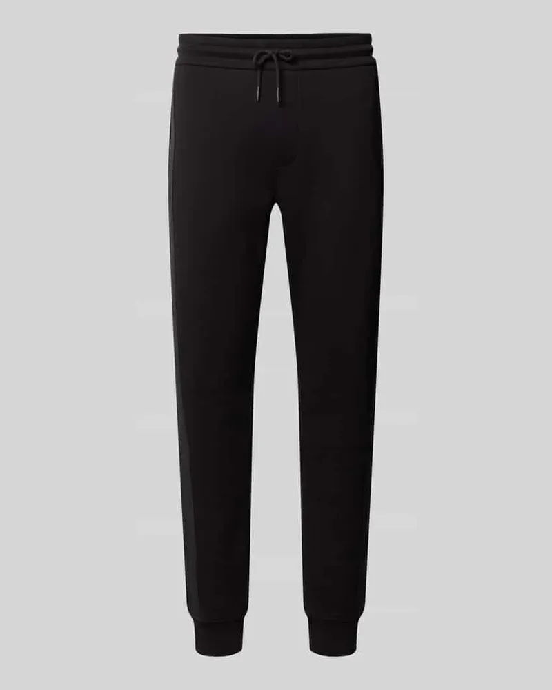 Armani Exchange Sweatpants mit Bordüre Black