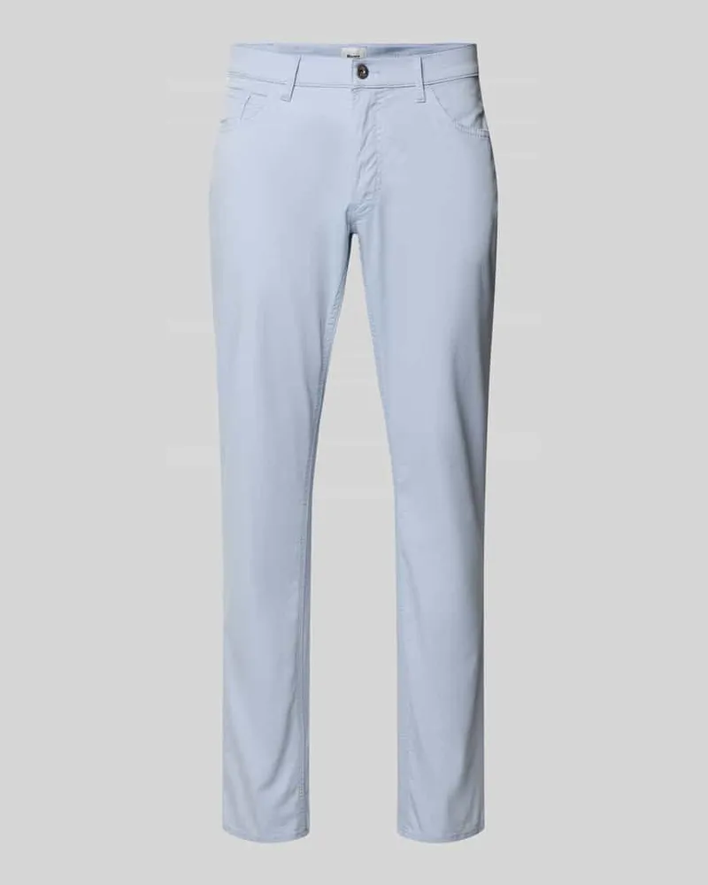 Brax Hose mit Eingrifftaschen Modell 'Chuck Hellblau