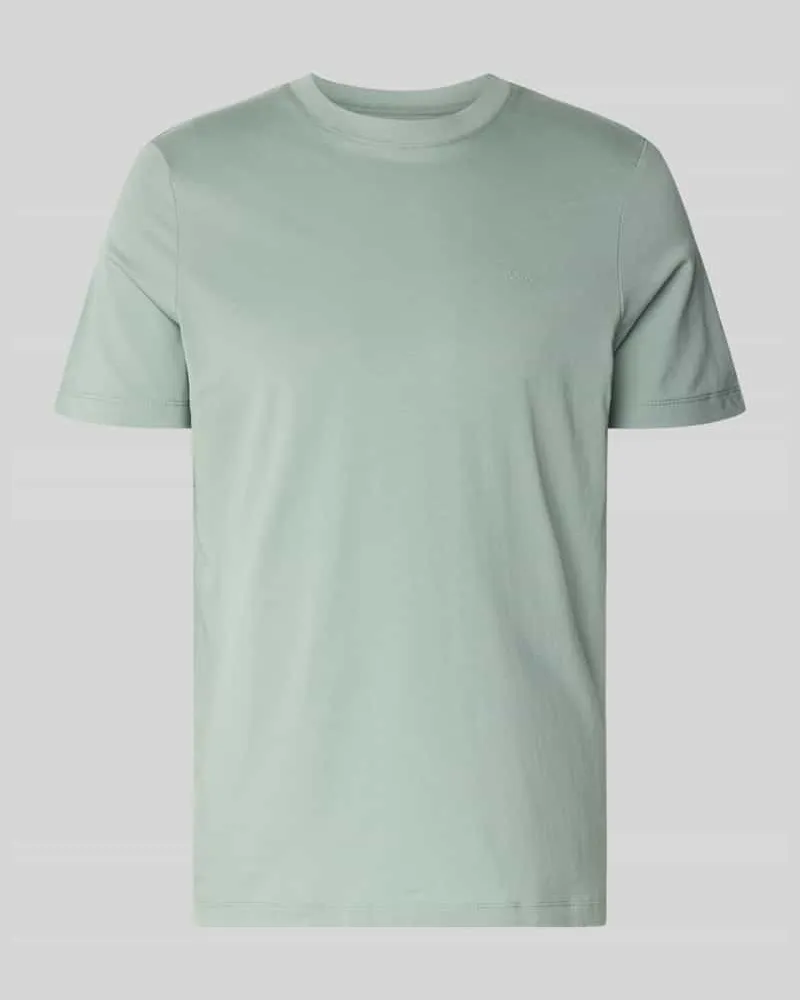 S.Oliver Regular Fit T-Shirt aus reiner Baumwolle Lind