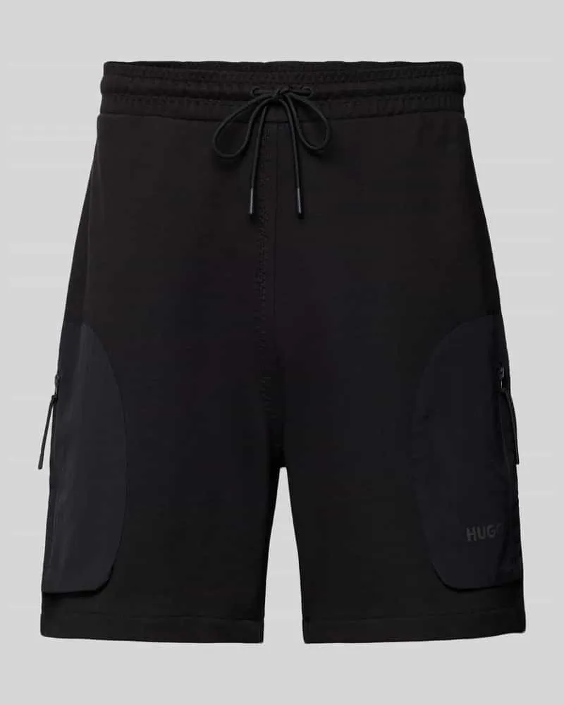 HUGO BOSS Shorts mit Eingrifftaschen Modell 'Dolrockys Black