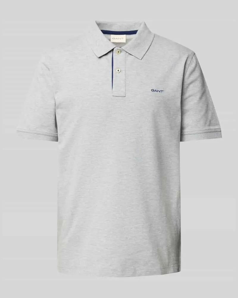 Gant Regular Fit Poloshirt mit Label-Stitching 