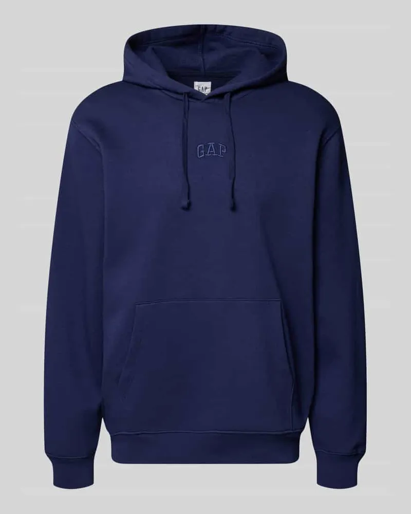 GAP Oversized Hoodie mit Logo-Stitching Marine