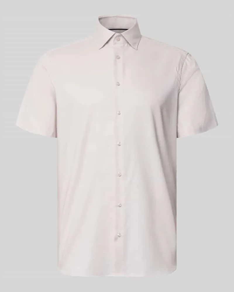 Christian Berg Regular Fit Business-Hemd mit Kentkragen Sand