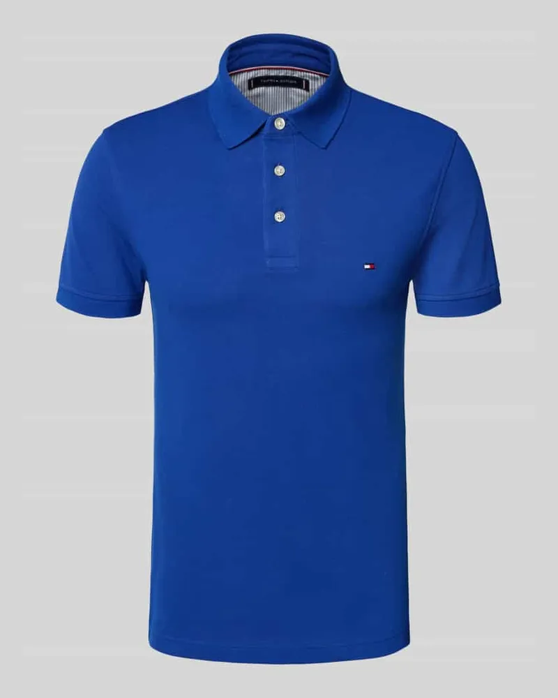 Tommy Hilfiger Slim Fit Poloshirt aus Baumwoll-Elasthan-Mix 