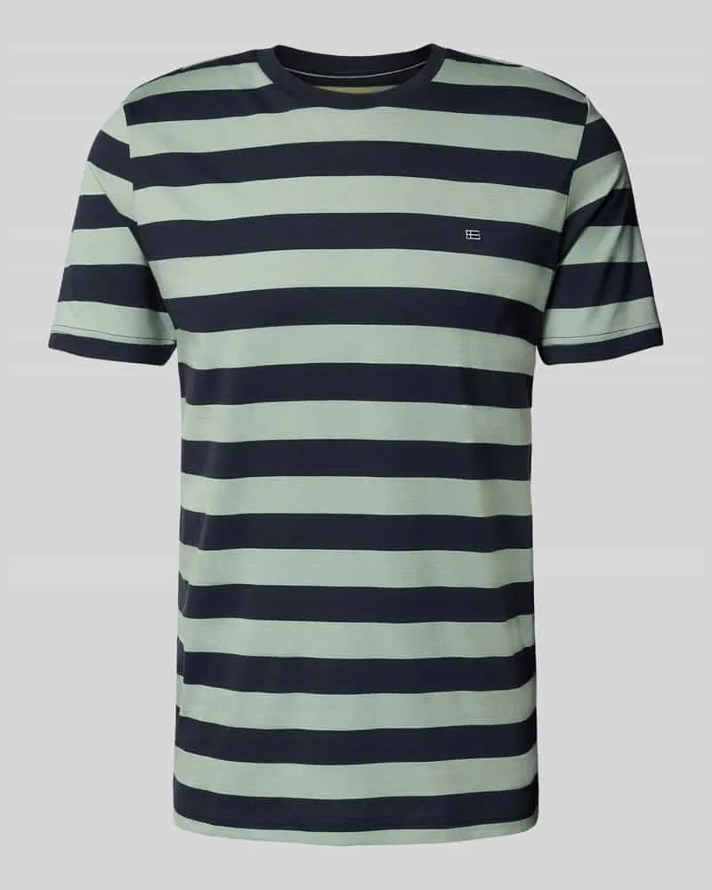 Christian Berg T-Shirt mit Rundhalsausschnitt Marine