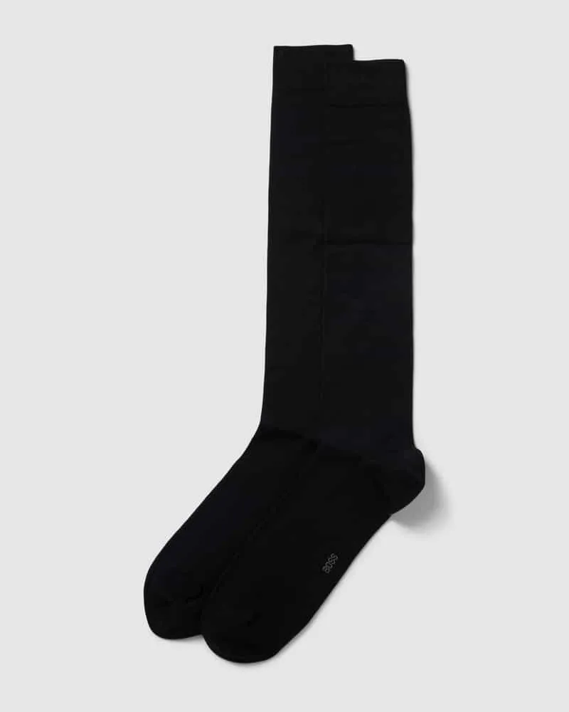 HUGO BOSS Socken mit geripptem Abschluss im 2er-Pack 