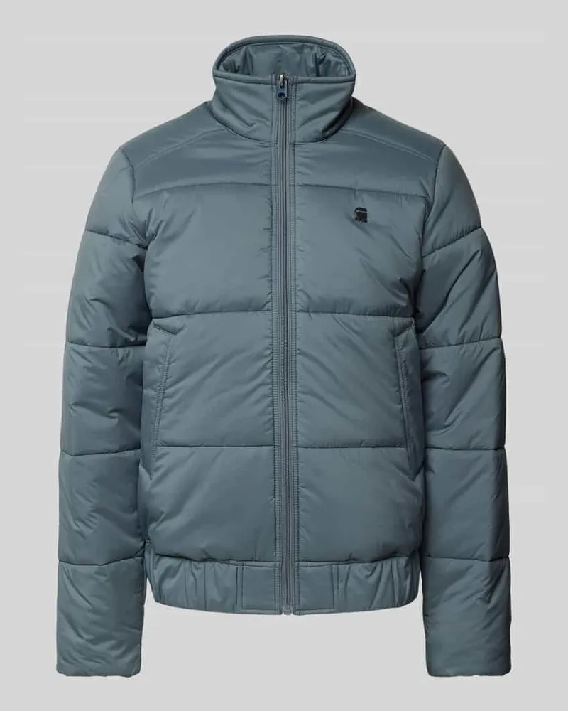 G-STAR RAW Steppjacke mit Stehkragen Stein