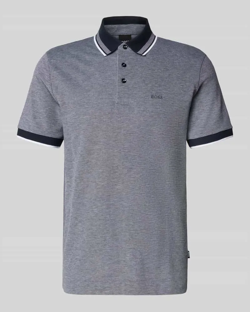 HUGO BOSS Regular Fit Poloshirt aus reiner Baumwolle 