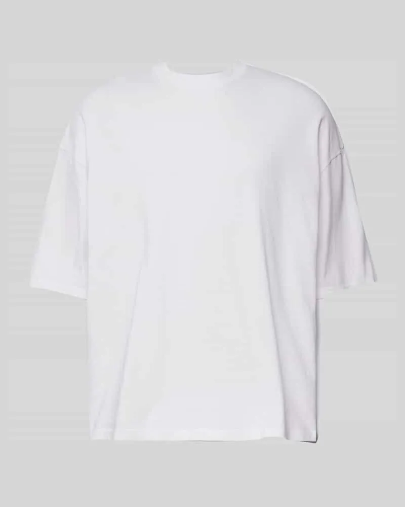 American Vintage Oversized T-Shirt aus reiner Baumwolle Modell 'AFOMA Weiss