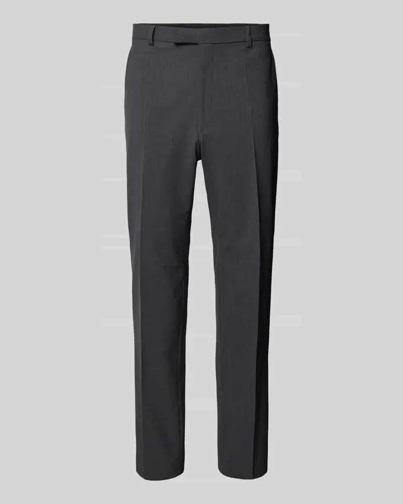 HUGO BOSS Regular Fit Anzughose aus Schurwoll-Mix Modell 'H-LEON-MM-C-NF 
