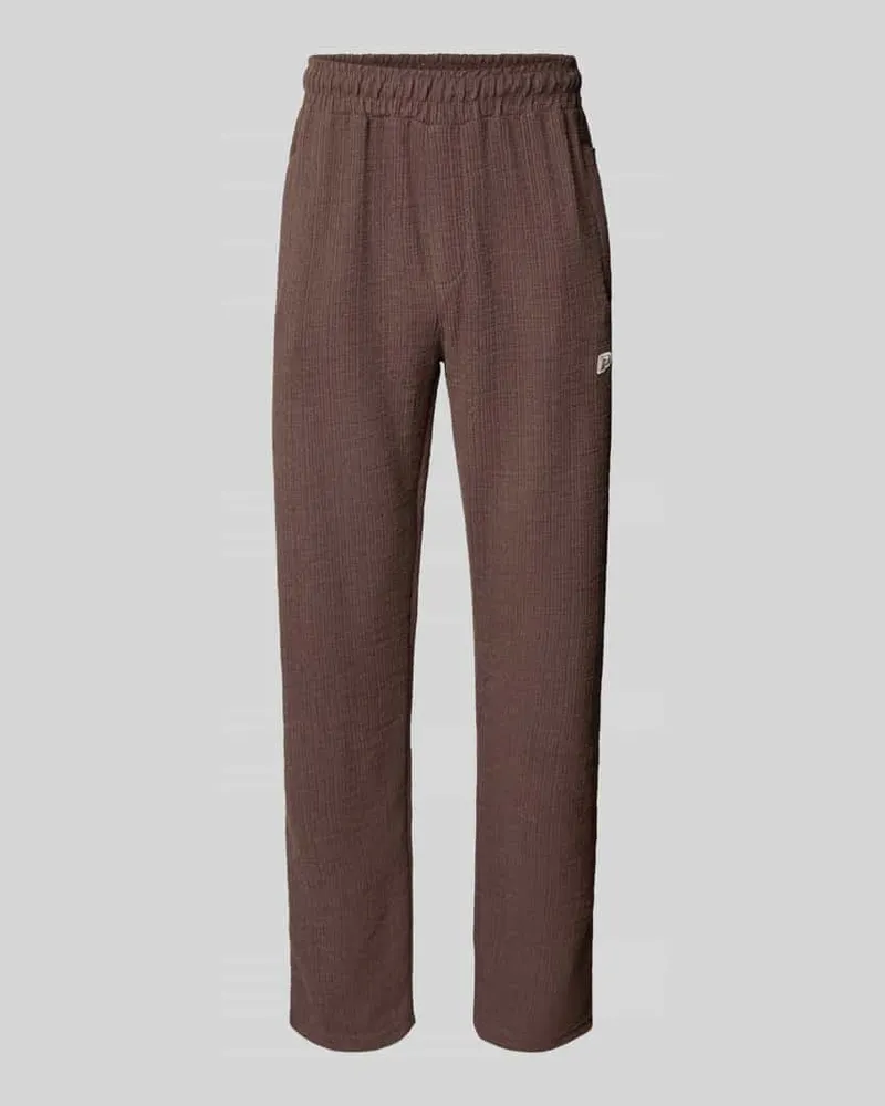 PEGADOR Regular Fit Sweatpants mit Strukturmuster Modell 'Libco 
