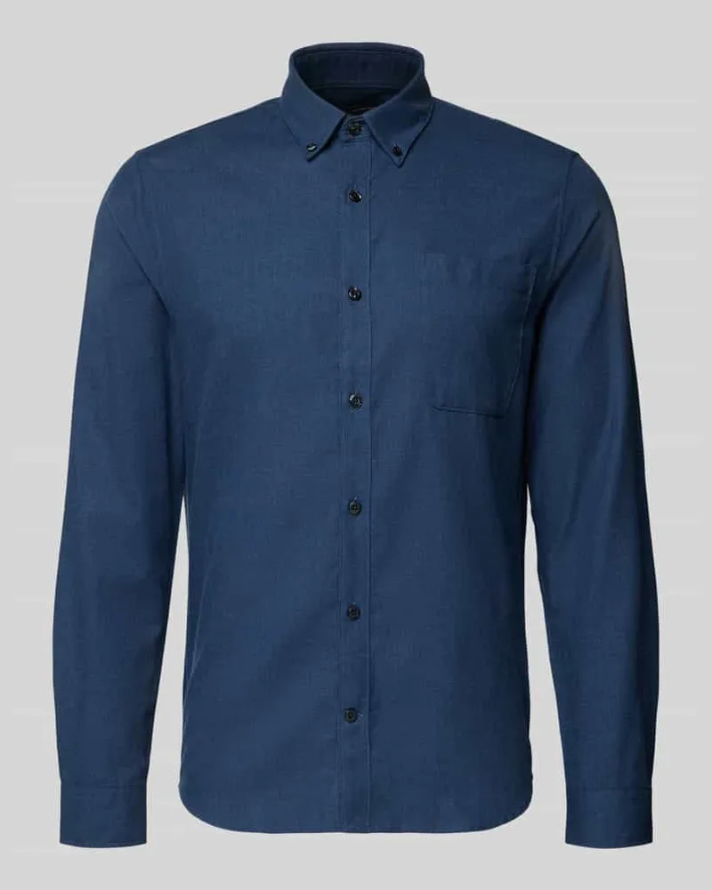 Matinique Freizeithemd mit Knopfleiste Modell 'trostol Hellblau