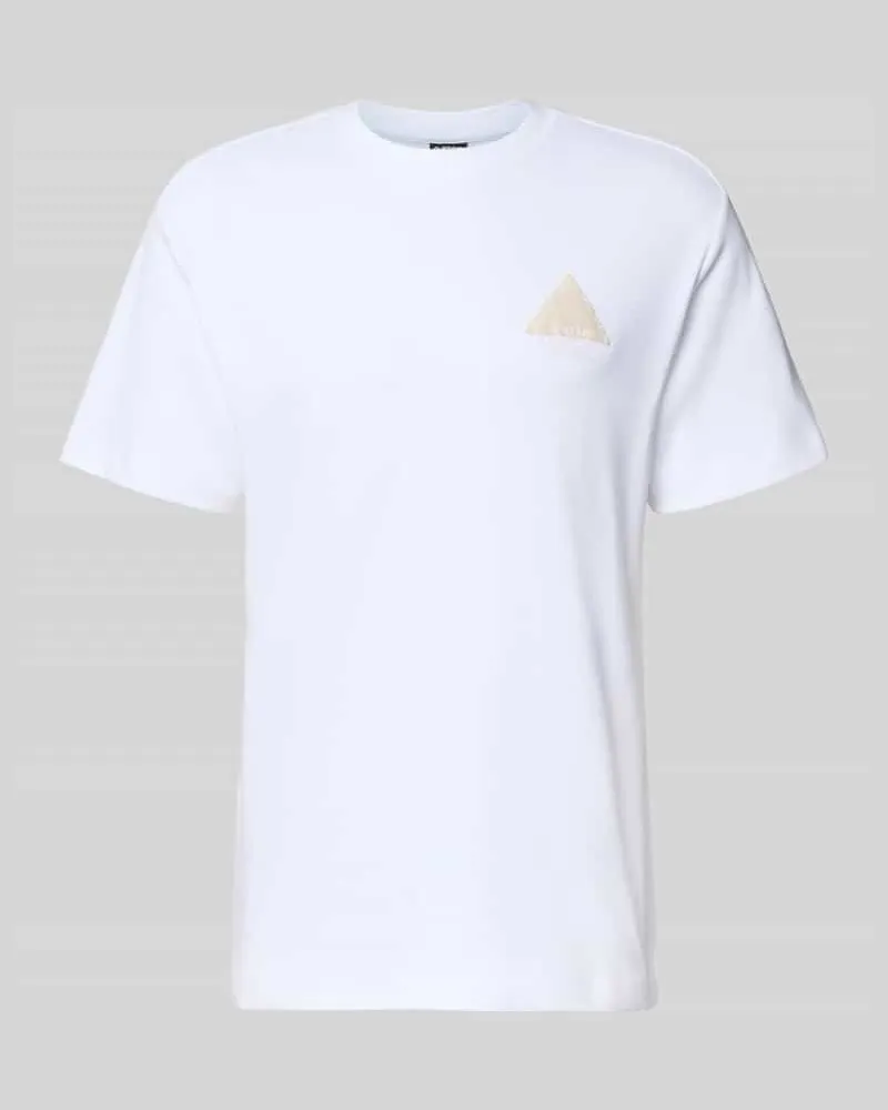 G-STAR RAW Regular Fit T-Shirt mit Logo-Detail Weiss