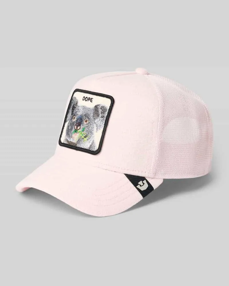 Goorin Bros. Trucker Cap mit Stitching Modell 'Terry Cloth Koala Hellrosa