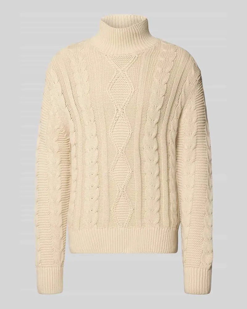 Selected Homme Regular Fit Rollkragenpullover aus reiner Baumwolle Modell 'UFFE 