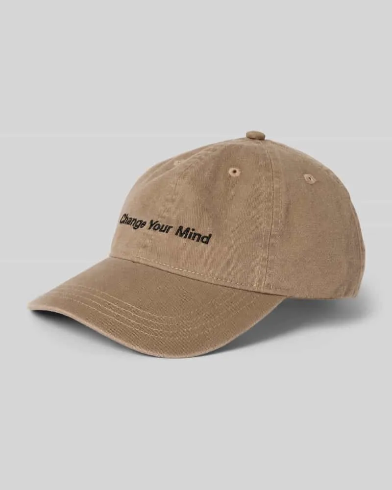 Wood Wood Basecap mit Statement-Stitching 