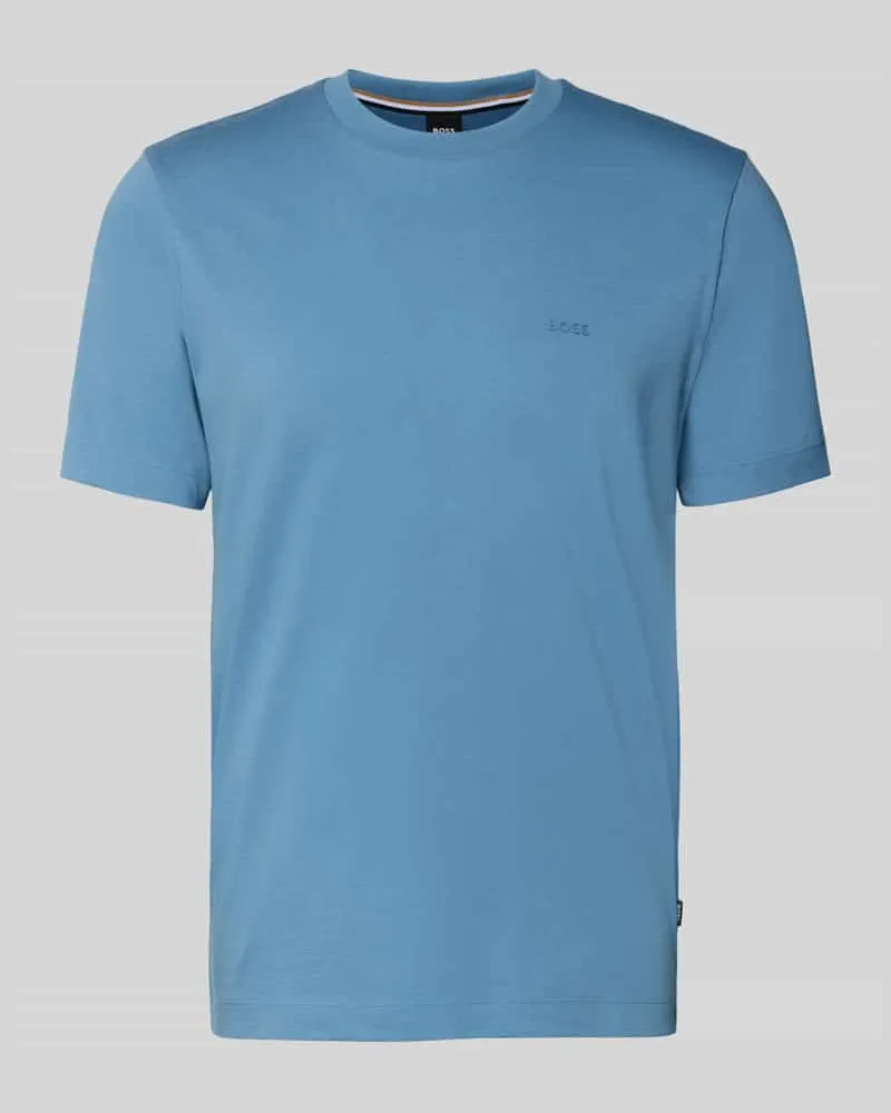 HUGO BOSS Regular Fit T-Shirt aus reiner Baumwolle Modell 'Thompson 01 Bleu