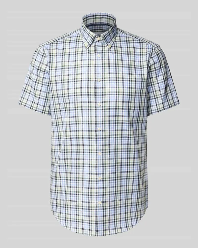 Christian Berg Regular Fit Business-Hemd mit Button-Down-Kragen 